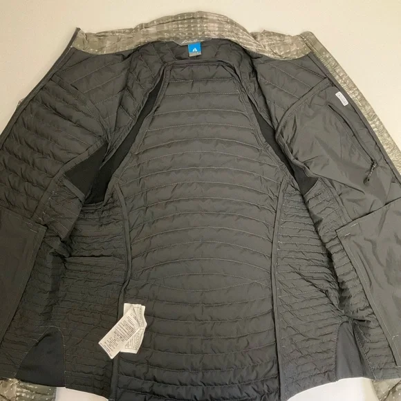 Eddie Bauer First Ascent Women’s Small Goose Down Green Puffer Down Jacket - Picture 7 of 14